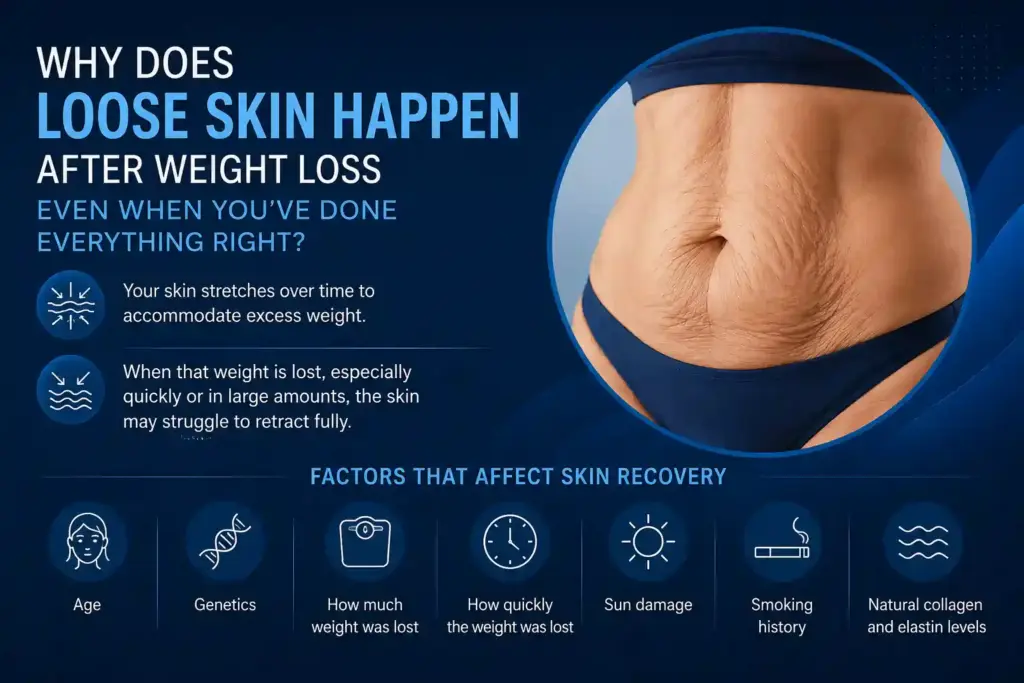 Why Does Loose Skin Happen After Weight Loss Even When You’ve Done Everything Right Uppingham?
