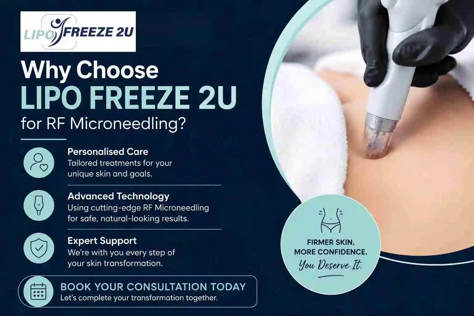 Why Choose LIPO FREEZE 2U for RF Microneedling Uppingham?